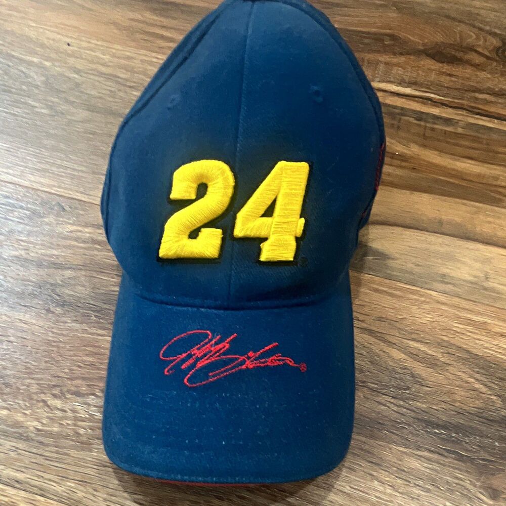 Winner's Circle Jeff Gordon DuPont Motorsports #24 NASCAR Blue Adjustable Hat